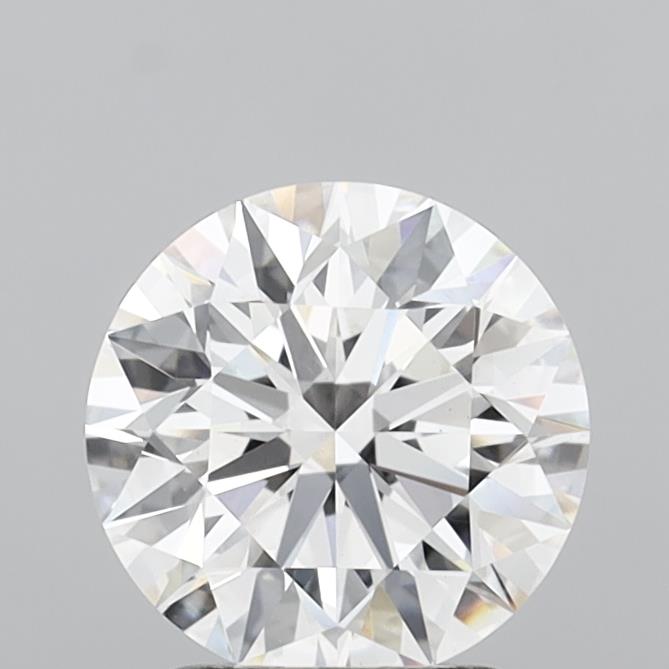 2.05 Carat Round Shaped, Ideal Cut, E Color, VVS2 Clarity, IGI Certified Lab Grown Diamond