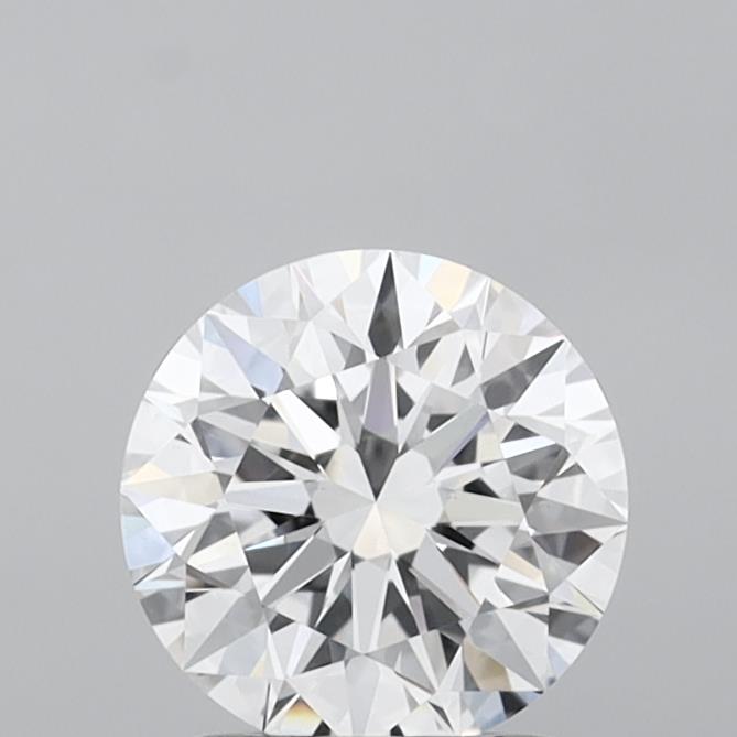 1.57 Carat Round Shaped, Ideal Cut, D Color, VS1 Clarity, IGI Certified Lab Grown Diamond