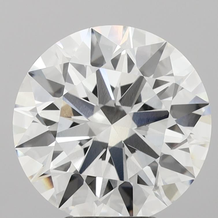 5.19 Carat Round Shaped, Ideal Cut, E Color, VVS2 Clarity, IGI Certified Lab Grown Diamond