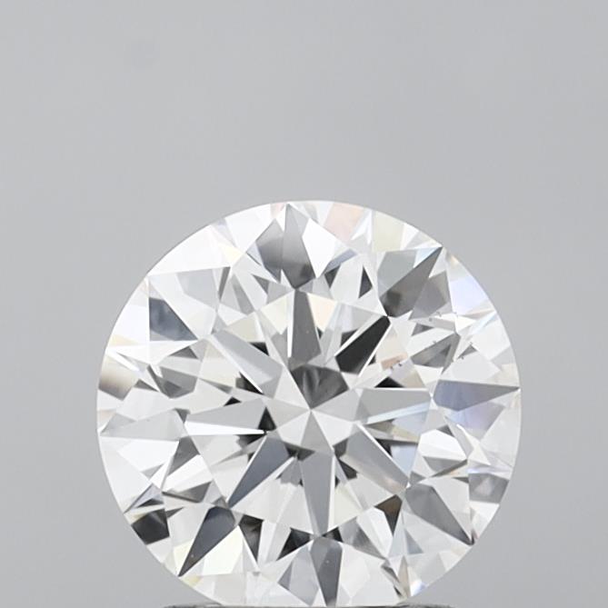 1.59 Carat Round Shaped, Ideal Cut, D Color, VS1 Clarity, IGI Certified Lab Grown Diamond