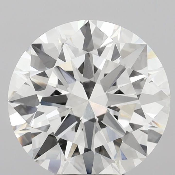 4.73 Carat Round Shaped, Excellent Cut, E Color, VVS2 Clarity, IGI Certified Lab Grown Diamond