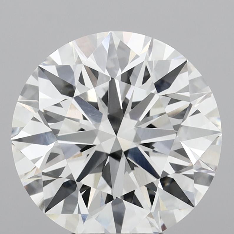 5.09 Carat Round Shaped, Ideal Cut, E Color, VVS2 Clarity, IGI Certified Lab Grown Diamond
