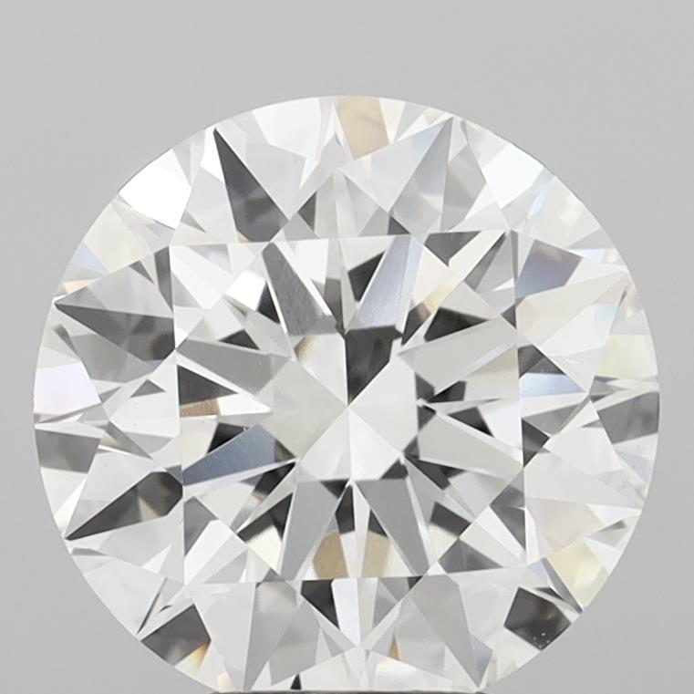 5.09 Carat Round Shaped, Ideal Cut, F Color, VVS2 Clarity, IGI Certified Lab Grown Diamond