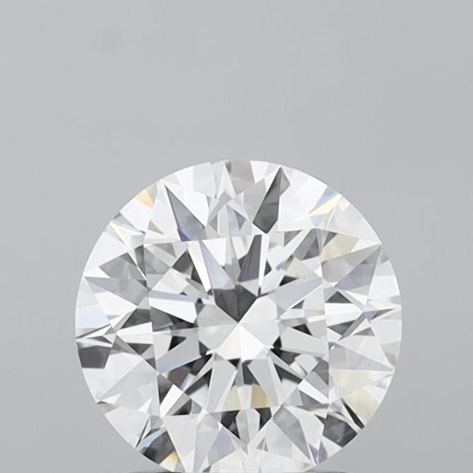 1.56 Carat Round Shaped, Ideal Cut, E Color, VVS2 Clarity, IGI Certified Lab Grown Diamond