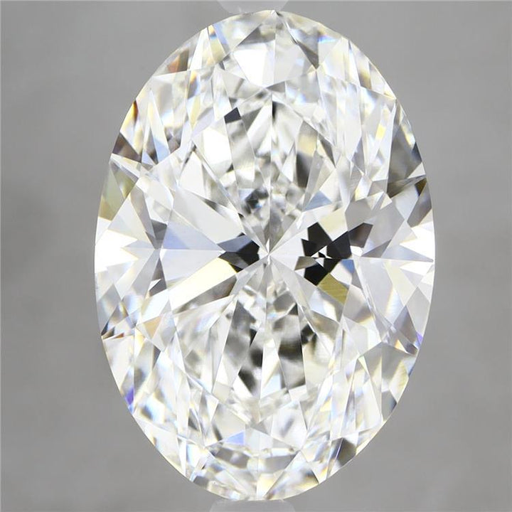 7.98 Carat Oval Shaped, Excellent Cut, E Color, VS1 Clarity, IGI Certified Lab Grown Diamond