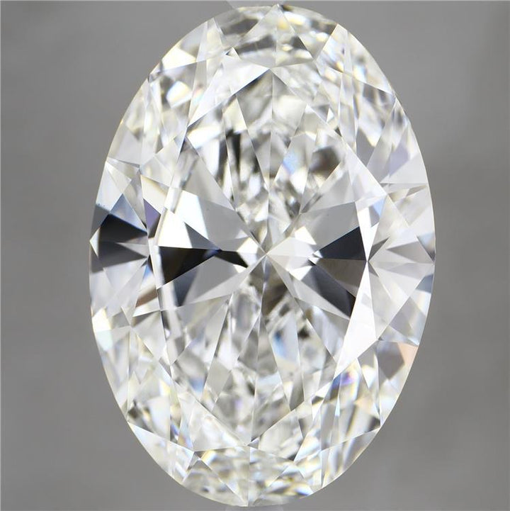 10.06 Carat Oval Shaped, Ideal Cut, E Color, VVS2 Clarity, IGI Certified Lab Grown Diamond