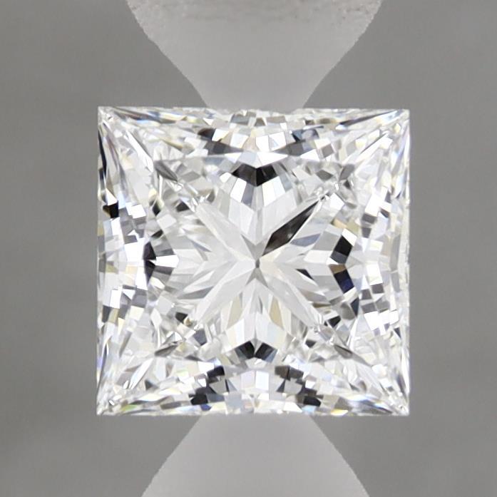 0.95 Carat Princess Shaped, Ideal Cut, D Color, VVS1 Clarity, IGI Certified Lab Grown Diamond