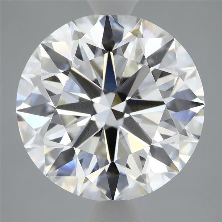 5.43 Carat Round Shaped, Excellent Cut, E Color, VS1 Clarity, IGI Certified Lab Grown Diamond