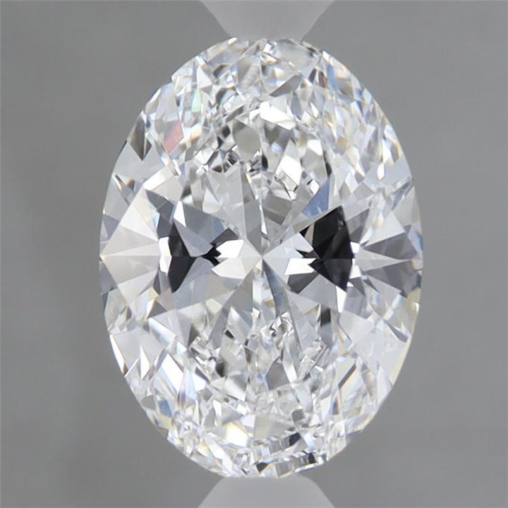 1.50 Carat Oval Shaped, Ideal Cut, D Color, VVS2 Clarity, IGI Certified Lab Grown Diamond