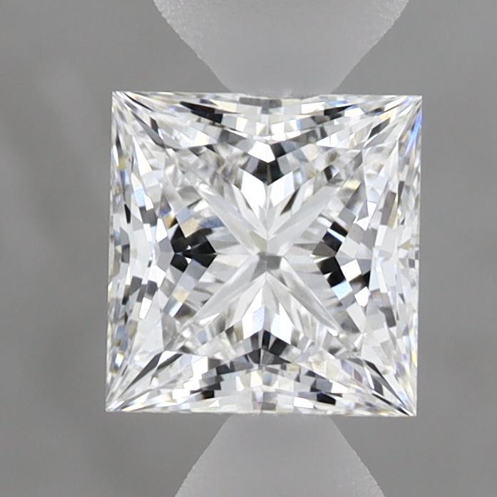 1.03 Carat Princess Shaped, Ideal Cut, D Color, VVS2 Clarity, IGI Certified Lab Grown Diamond