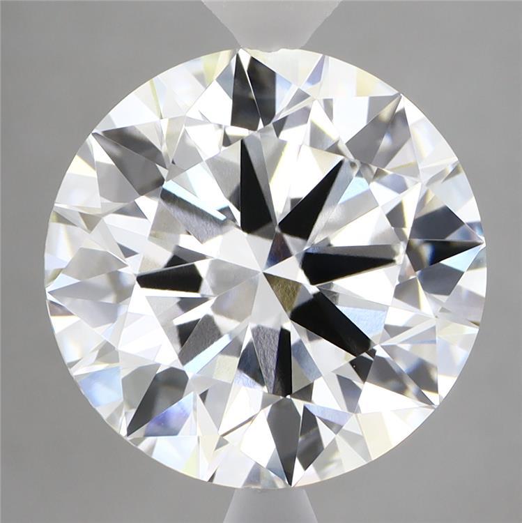 6.01 Carat Round Shaped, Ideal Cut, E Color, VVS2 Clarity, IGI Certified Lab Grown Diamond