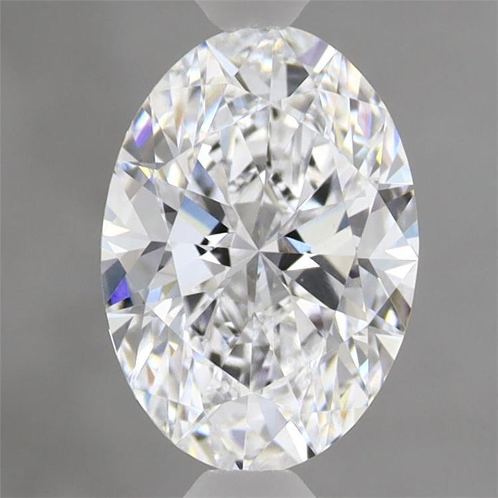 1.55 Carat Oval Shaped, Ideal Cut, D Color, VVS2 Clarity, IGI Certified Lab Grown Diamond