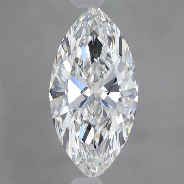 1.57 Carat Marquise Shaped, Ideal Cut, D Color, VVS2 Clarity, IGI Certified Lab Grown Diamond