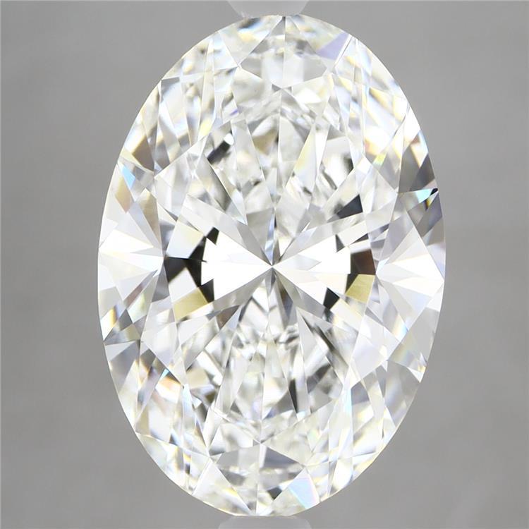 6.09 Carat Oval Shaped, Ideal Cut, E Color, VVS2 Clarity, IGI Certified Lab Grown Diamond