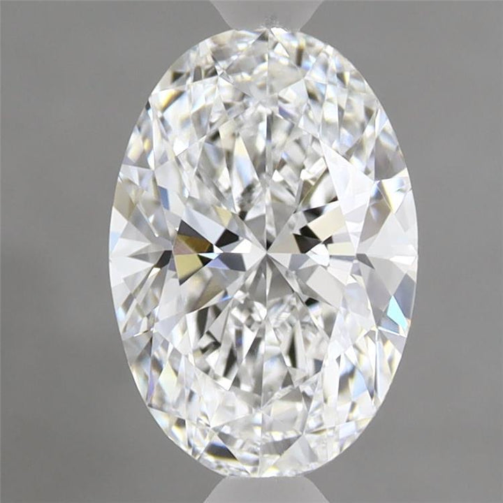1.67 Carat Oval Shaped, Ideal Cut, D Color, VVS2 Clarity, IGI Certified Lab Grown Diamond