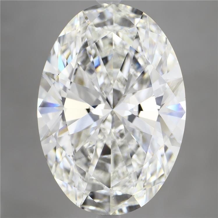 12.02 Carat Oval Shaped, Ideal Cut, F Color, VVS2 Clarity, IGI Certified Lab Grown Diamond