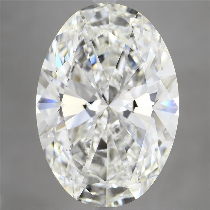 12.02 Carat Oval Shaped, Ideal Cut, F Color, VVS2 Clarity, IGI Certified Lab Grown Diamond