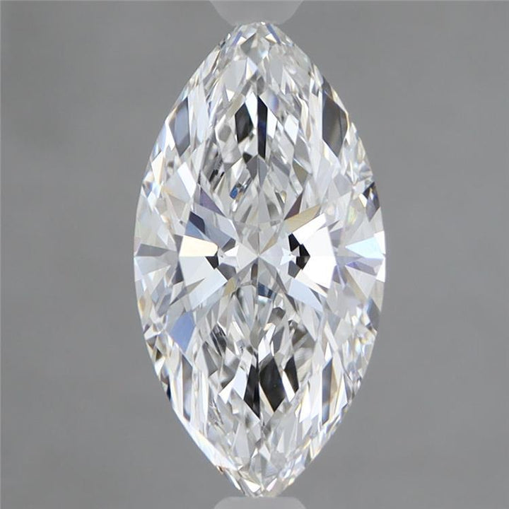 1.54 Carat Marquise Shaped, Ideal Cut, D Color, VS1 Clarity, IGI Certified Lab Grown Diamond