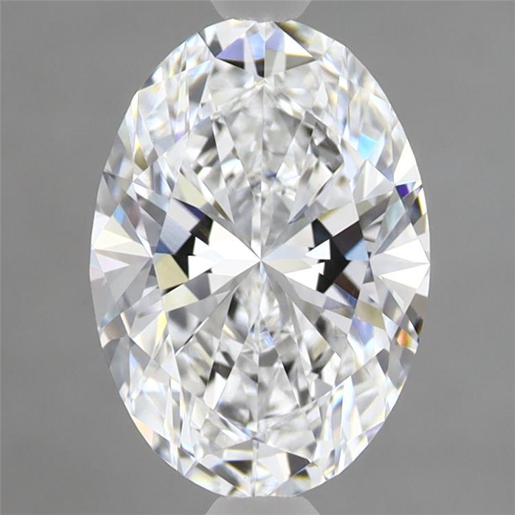 2.05 Carat Oval Shaped, Excellent Cut, D Color, VVS2 Clarity, IGI Certified Lab Grown Diamond