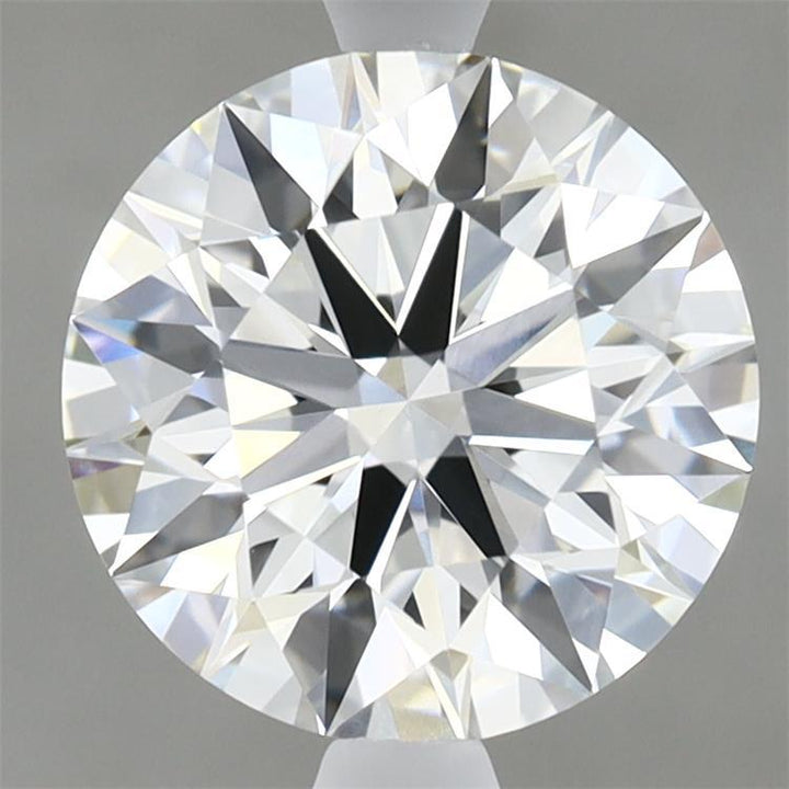 3.05 Carat Round Shaped, Ideal Cut, F Color, VVS2 Clarity, IGI Certified Lab Grown Diamond