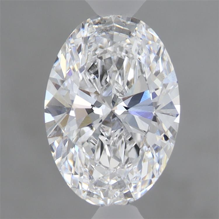 1.53 Carat Oval Shaped, Ideal Cut, D Color, VVS2 Clarity, IGI Certified Lab Grown Diamond