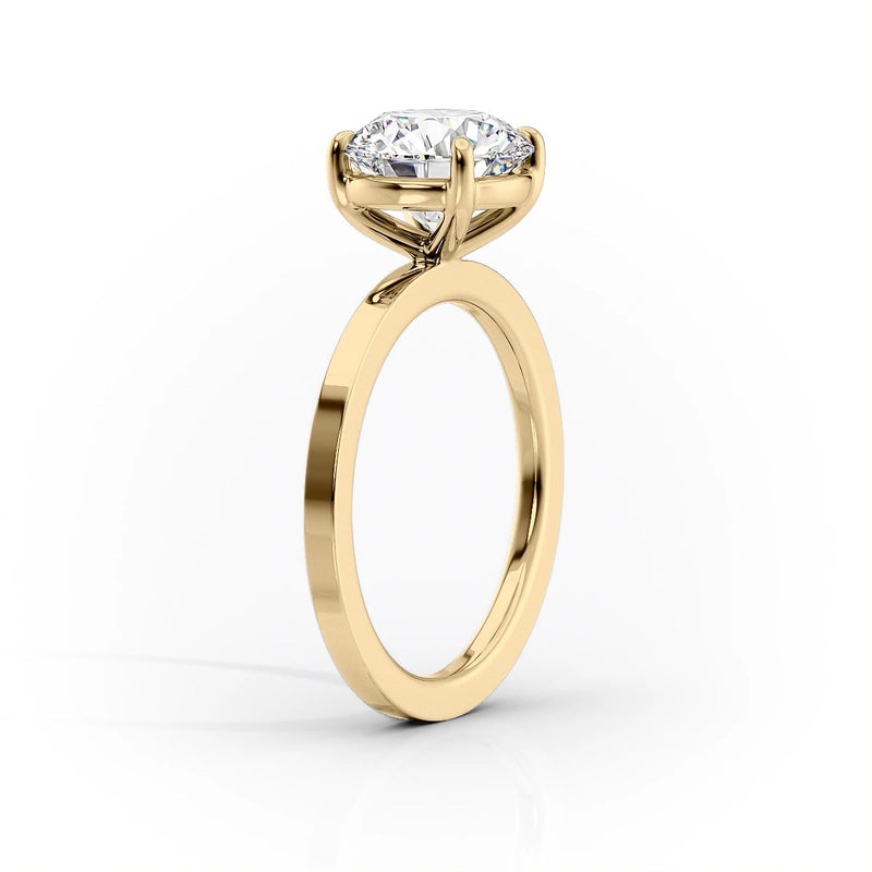 The Eleanor Set With A 2 Carat Oval Lab Diamond