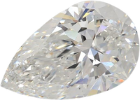 The Lexie Set With A 2 Carat Pear Lab Diamond