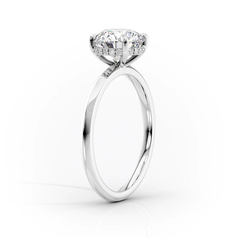 The Razor Kamellie Set With A 2 Carat Princess Lab Diamond