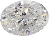 The Alison Set With A 2 Carat Oval Lab Diamond