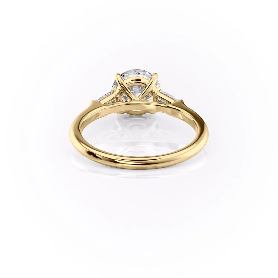 The Liv Set With A 2 Carat Round Lab Diamond