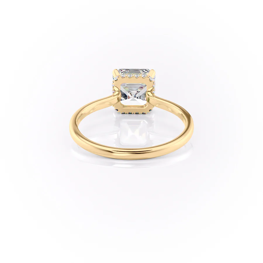 The Aline Set With A 2 Carat Asscher Lab Diamond
