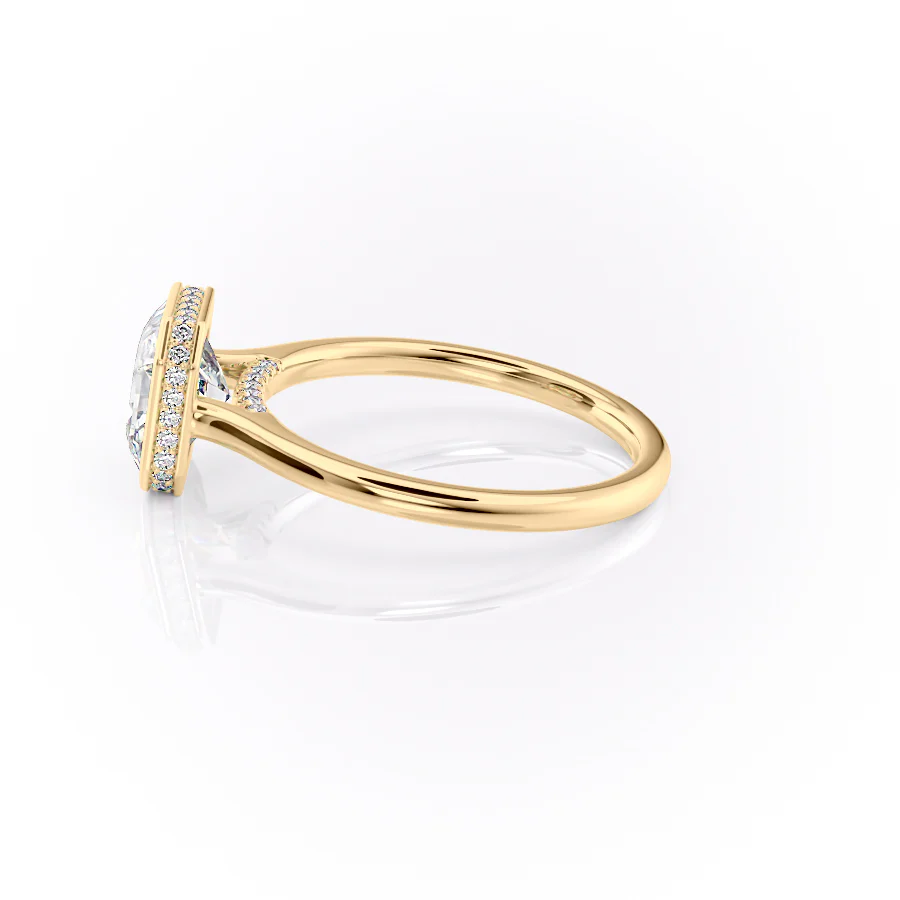 The Charlotte Set With A 2 Carat Asscher Lab Diamond