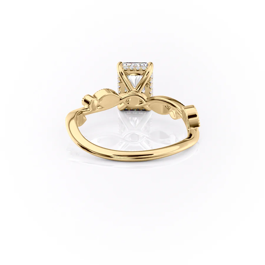 The Robin Set With A 2 Carat Radiant Lab Diamond