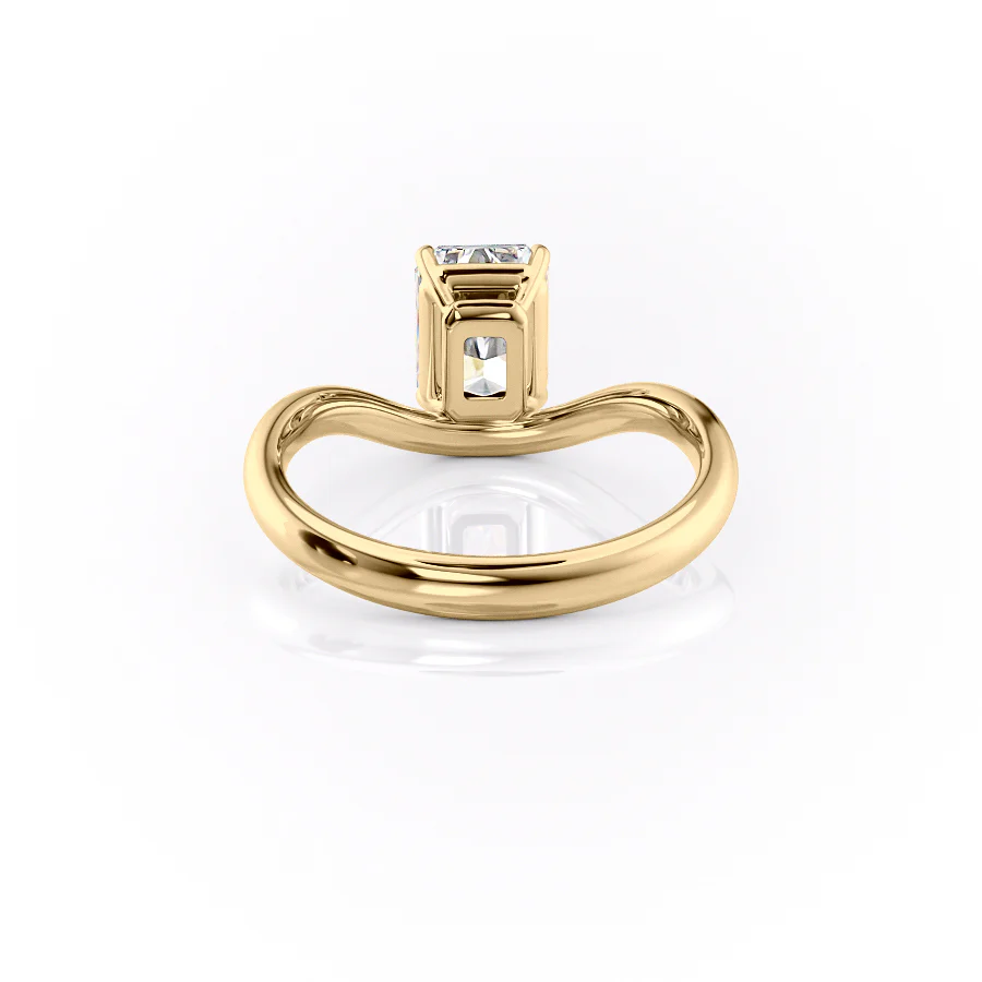 The Berta Set With A 2 Carat Radiant Lab Diamond