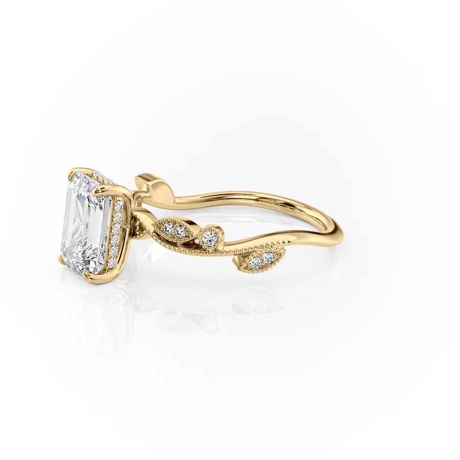 The Robin Set With A 2 Carat Emerald Lab Diamond
