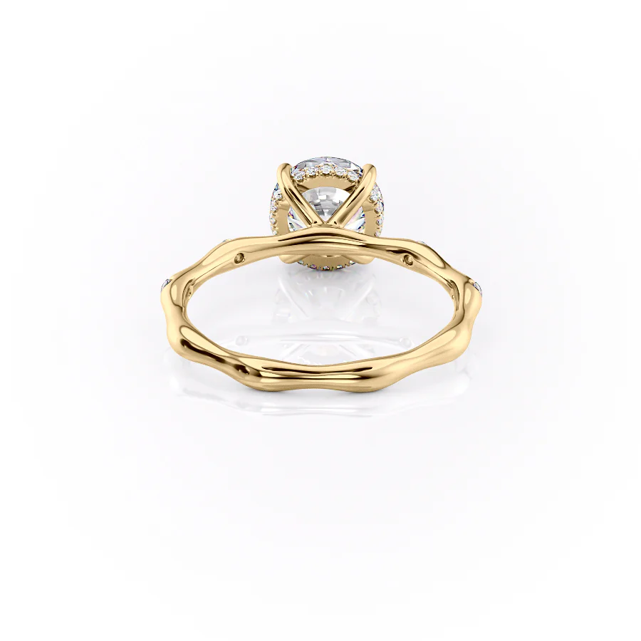 The Samantha Set With A 2 Carat Round Lab Diamond
