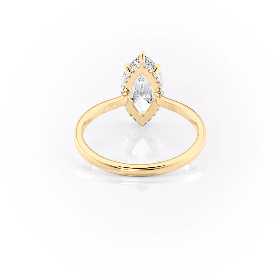 The Aline Set With A 2 Carat Marquise Lab Diamond