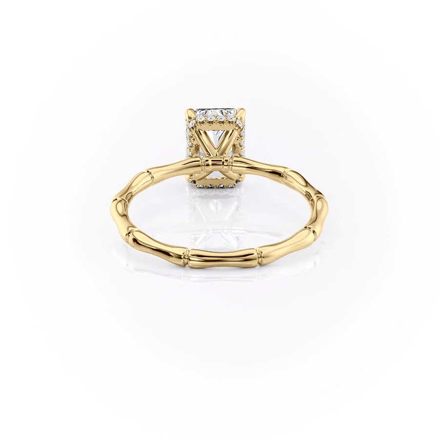 The Eve Set With A 2 Carat Radiant Lab Diamond