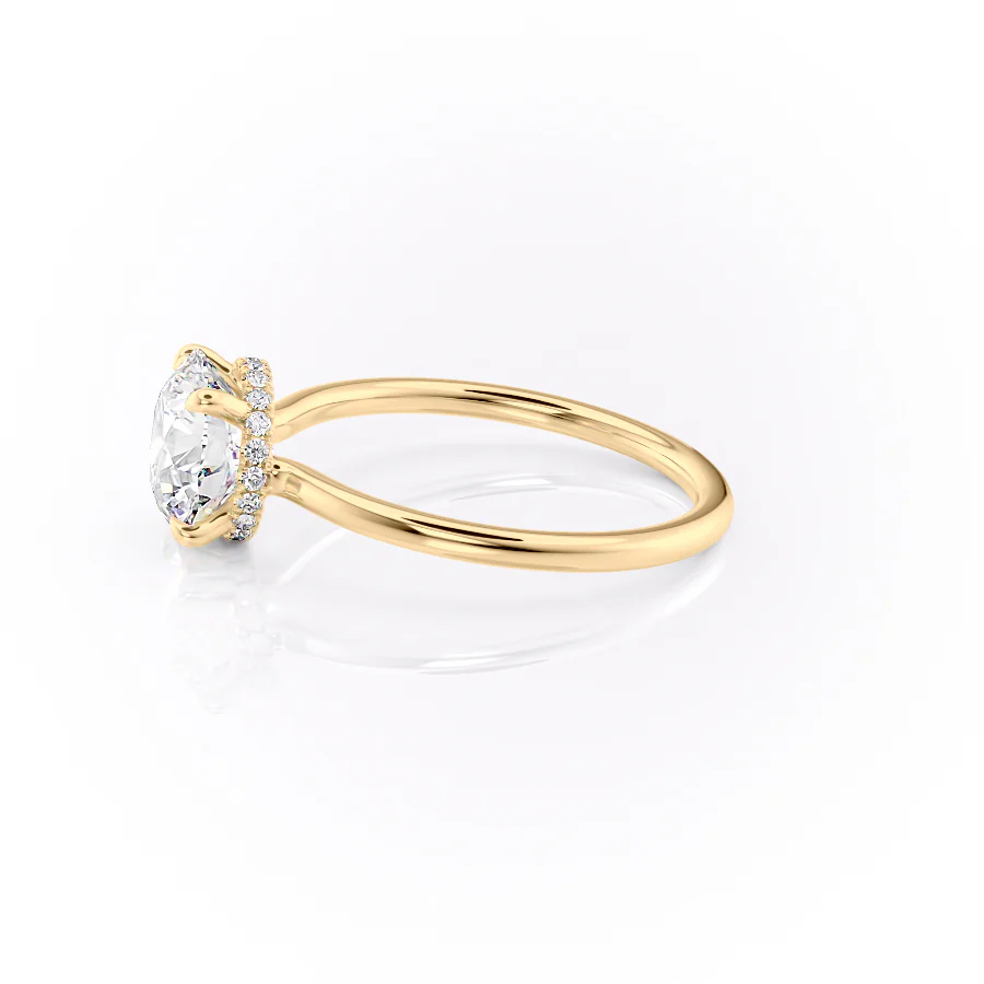 The Aline Set With A 2 Carat Round Lab Diamond