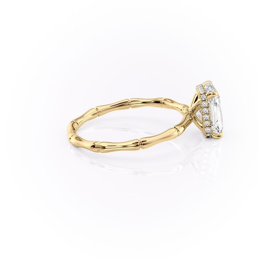 The Eve Set With A 2 Carat Radiant Lab Diamond