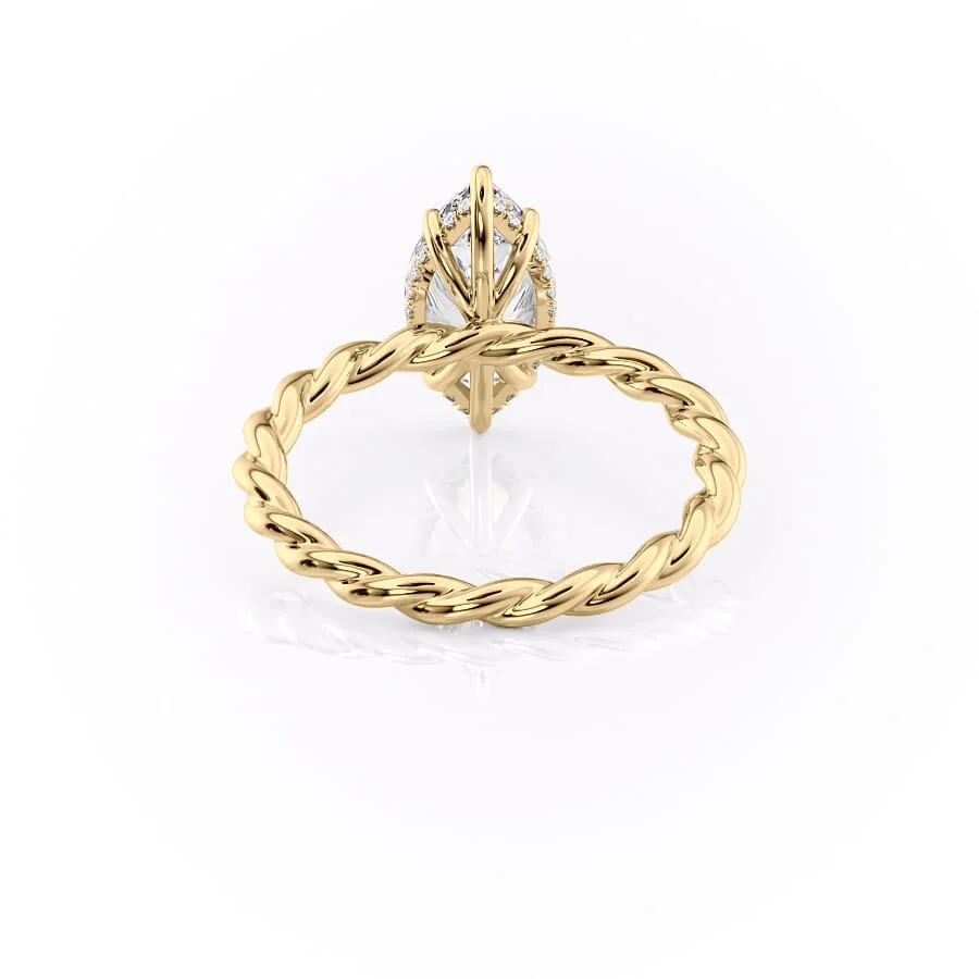 The Alice Set With A 2 Carat Marquise Lab Diamond