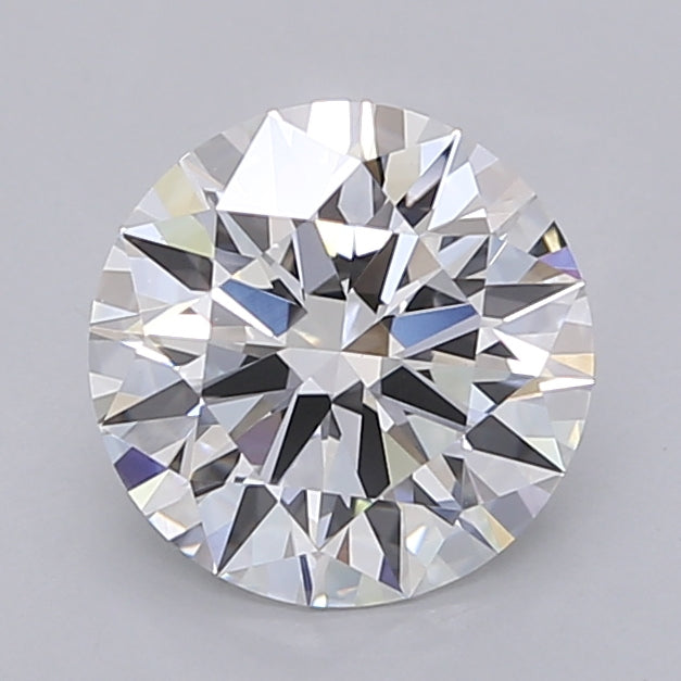 2.00 Carat Round Shaped, Ideal Cut, D Color, VVS2 Clarity, IGI Certified Lab Grown Diamond