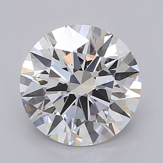 2.00 Carat Round Shaped, Ideal Cut, F Color, VVS2 Clarity, IGI Certified Lab Grown Diamond
