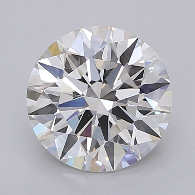 2.05 Carat Round Shaped, Ideal Cut, F Color, VVS2 Clarity, IGI Certified Lab Grown Diamond