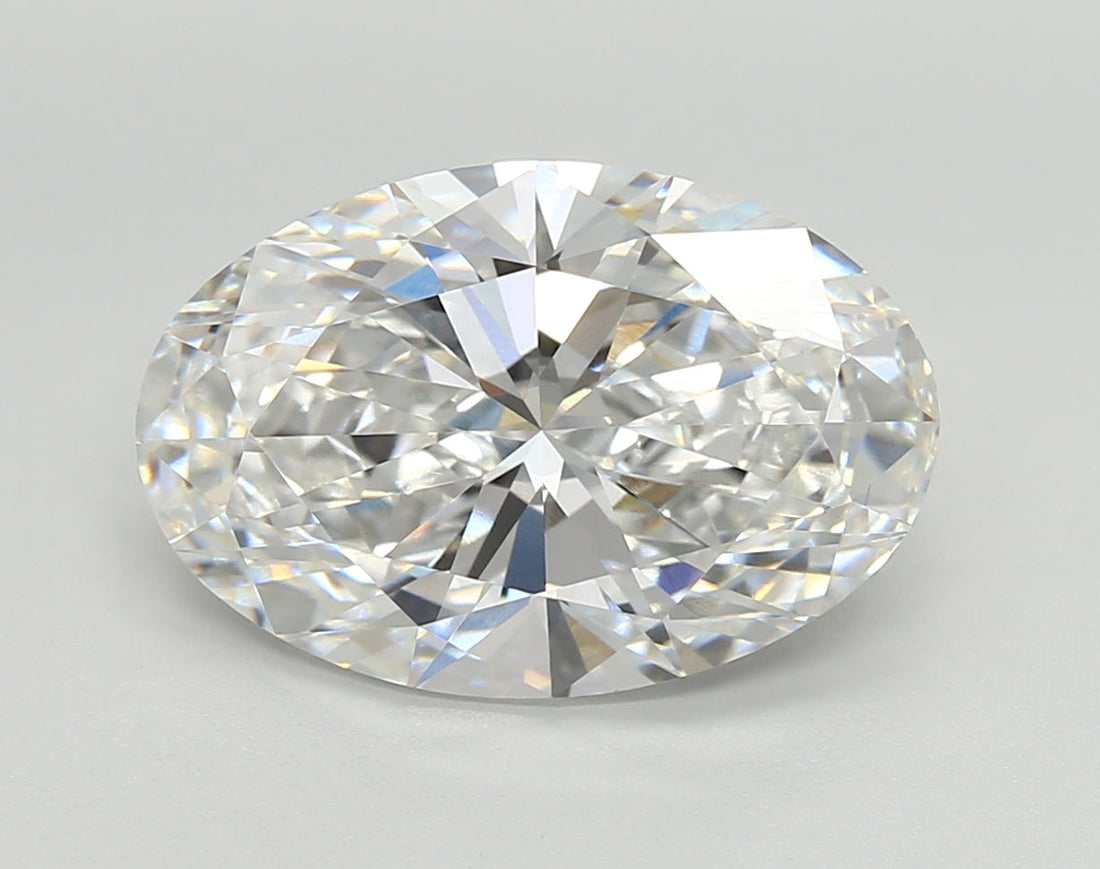 5.10 Carat Oval Shaped, Very Good Cut, E Color, VVS2 Clarity, IGI Certified Lab Grown Diamond