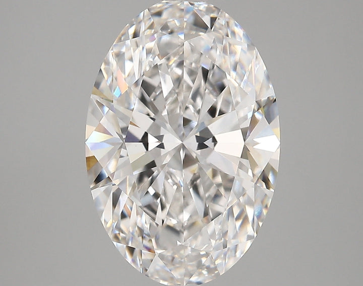 5.28 Carat Oval Shaped, Very Good Cut, F Color, VVS2 Clarity, IGI Certified Lab Grown Diamond