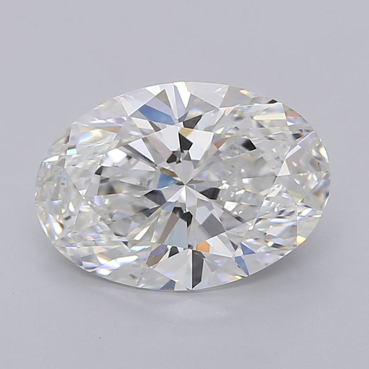3.55 Carat Oval Shaped, Ideal Cut, E Color, VS1 Clarity, IGI Certified Lab Grown Diamond