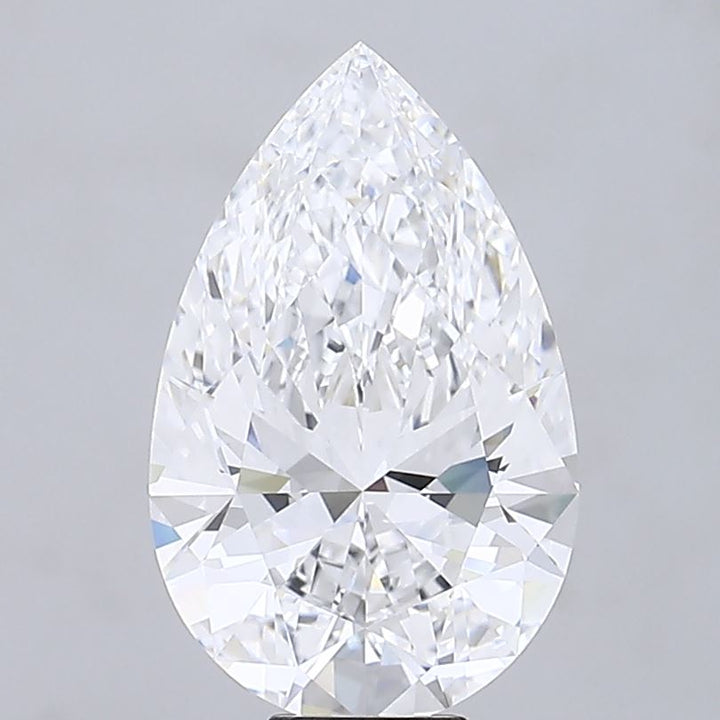 10.82 Carat Pear Shaped, Ideal Cut, E Color, VVS2 Clarity, IGI Certified Lab Grown Diamond