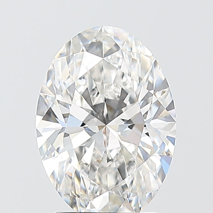 2.04 Carat Oval Shaped, Ideal Cut, E Color, VVS2 Clarity, IGI Certified Lab Grown Diamond