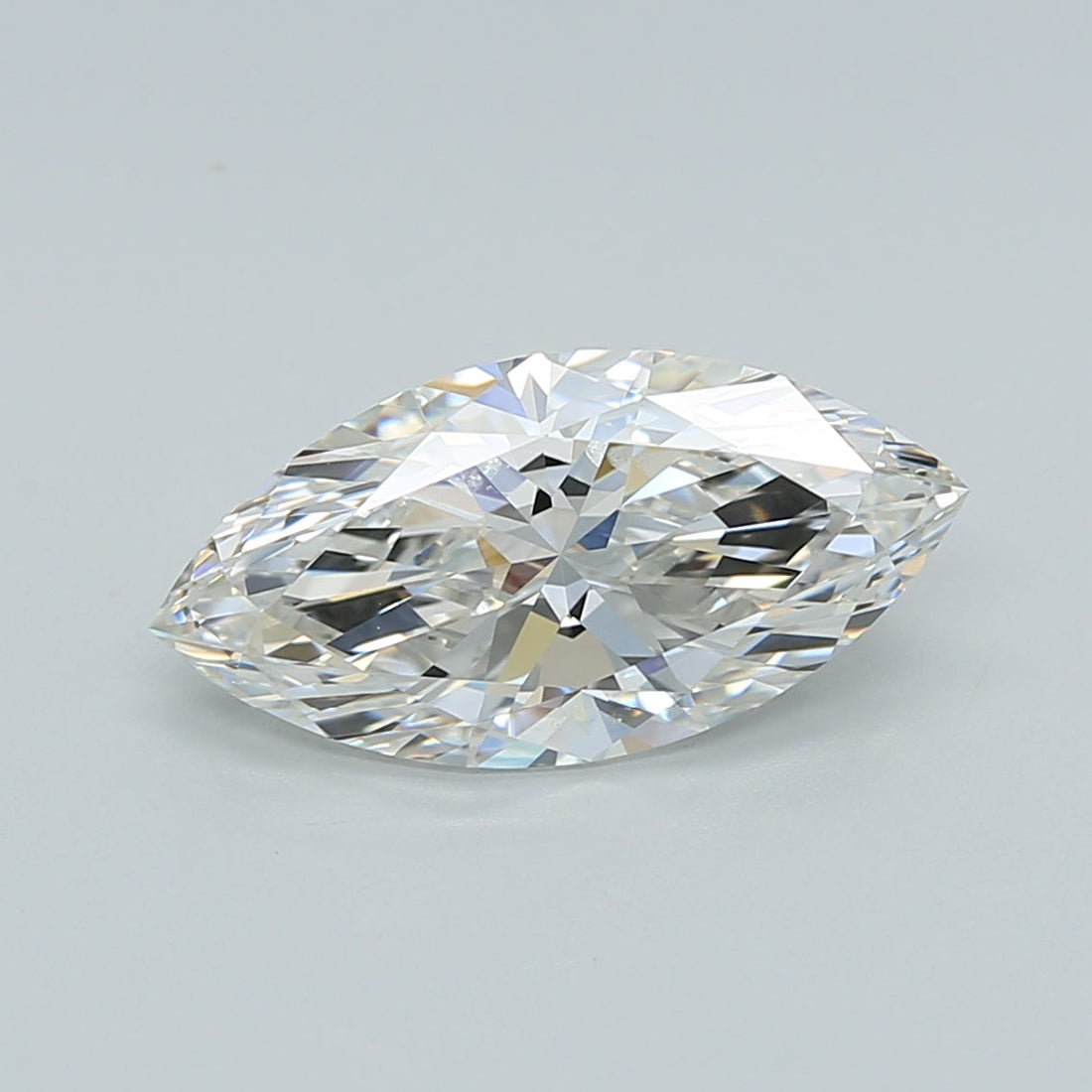 2.04 Carat Marquise Shaped, Ideal Cut, F Color, VVS1 Clarity, IGI Certified Lab Grown Diamond